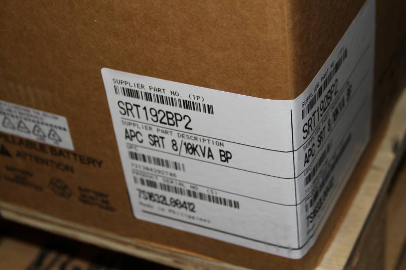 lot 9 image: New in Box  APC Smart-UPS SRT 192V 8kVA and 10kVA Battery Pack  Uninterruptible Power Supply