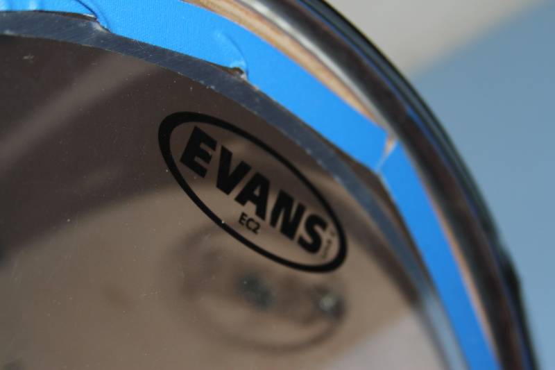 lot 16 image: Tama RockStar Rock Star Drum with Evans EC2 Genera Resonant Heads