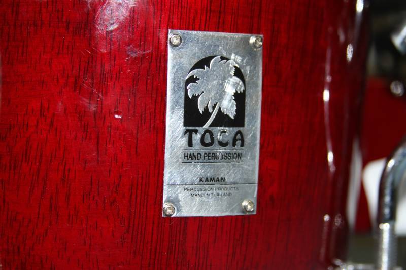 lot 19 image: Toca Hand Percussion Kaman Bongo Drums