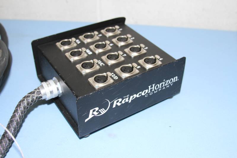 lot 28 image: Rapco Horizon 12-Channel Pro Audio Stage Snake with XLR Connectors