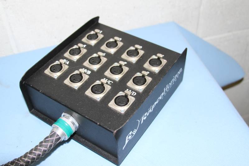 lot 29 image: Rapco Horizon 12-Channel Pro Audio Stage Snake with XLR Connectors