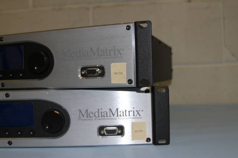 lot 36 image: LOT of Two (2) Peavey Media Matrix Nion 6 Pro Digital Audio Processing Systems