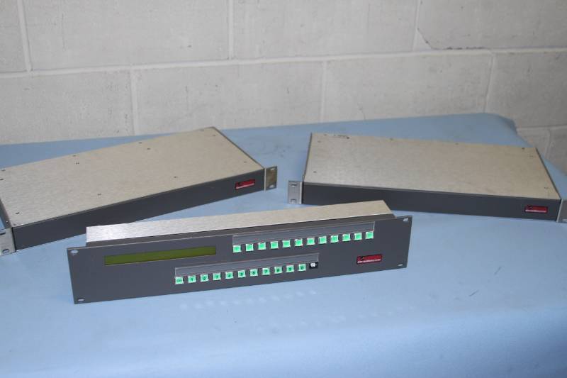 lot 73 image: Lot of Sierra Video Systems Audio & Video Matrix Switcher Routing & Control Equipment