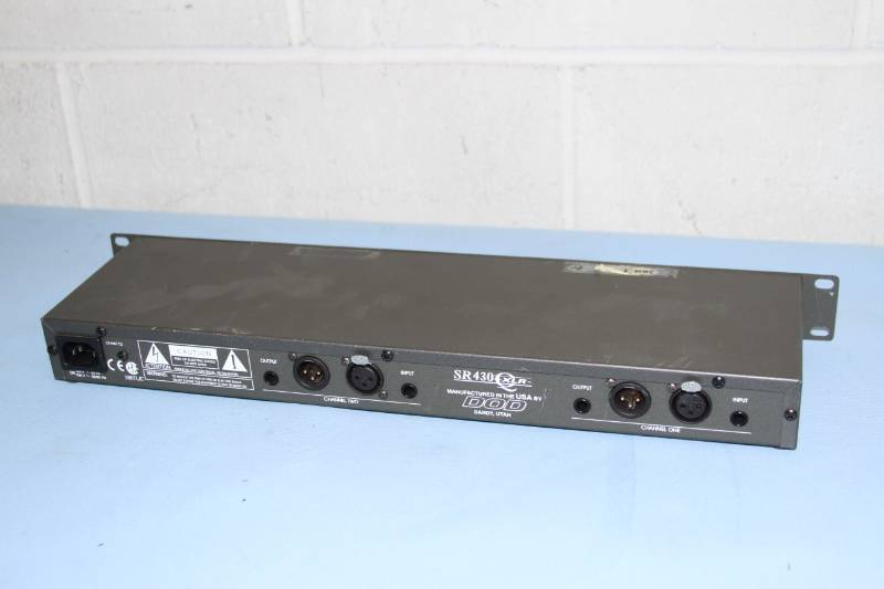 lot 78 image: DOD SR430 QXLR Dual Channel 15-Band Graphic Equalizer EQ