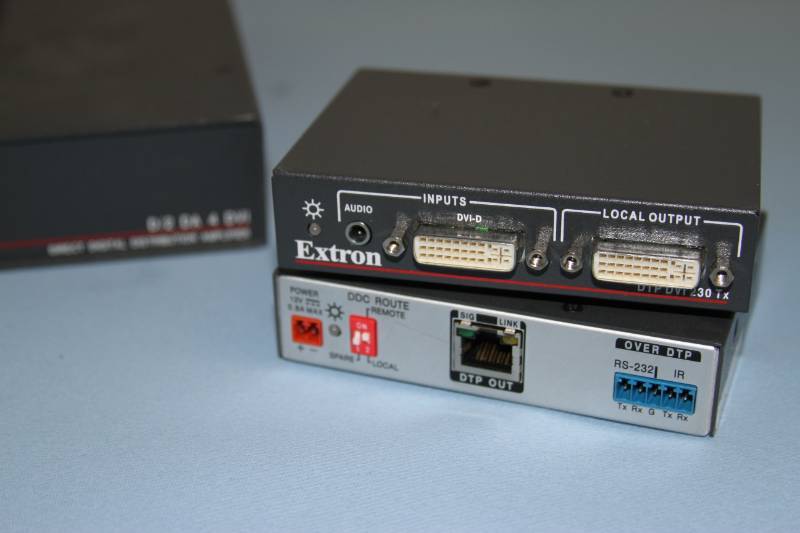 lot 91 image: Lot of Miscellaneous Extron Signal Routing Equipment