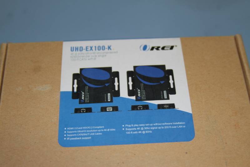 lot 94 image: Lot of Two (2) OREI UltraHD 4K HDMI Extender Units - in Boxes
