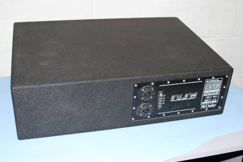 lot 109 image: McCauly N120 2-Way Full Range Line Array IN.LINE Professional Audio Speaker  Monitor