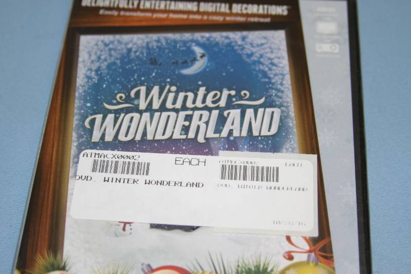 lot 115 image: Atmos AtmosFX Digital Holiday Christmas (Halloween & More) Hollusion Projection Material & DVD - NEW
