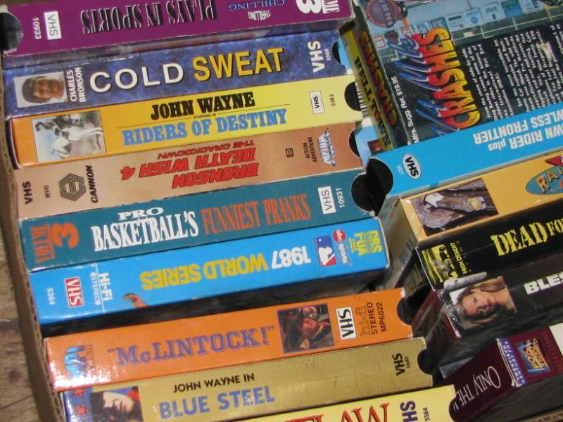 How Donate Vhs Movies
