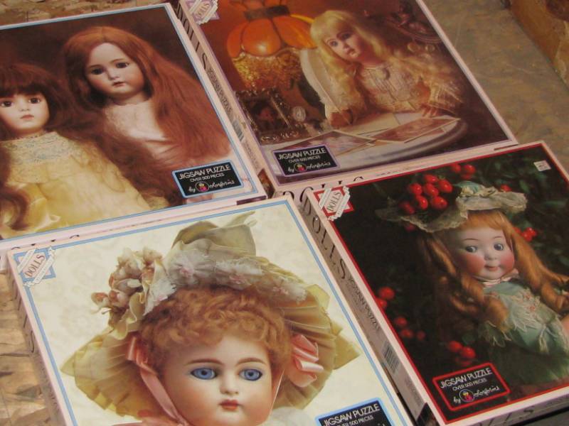 Colorform Doll Puzzles