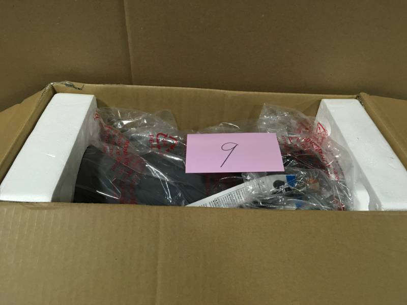 lot 9 image: Dyna-Glo Workhorse 30K - 60K BTU LP Forced Air Heater LPFA60WH- not used