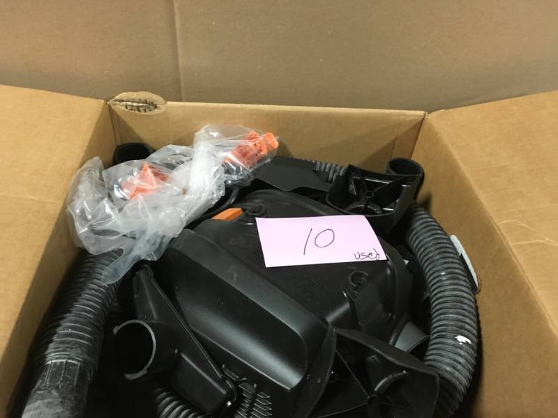 lot 10 image: 6 Gal. 3.5-Peak HP NXT WetDry Vac  USED