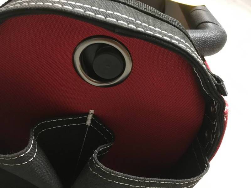 lot 59 image: HUSKY OPEN MOUTH TOOL BAG- good condition