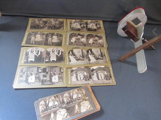 Stereoptic Viewer & Cards