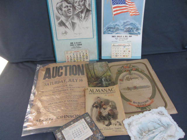 Local Calendars & Ephemera