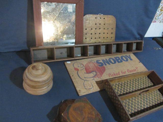 Shaving Mirror, Folk Art
