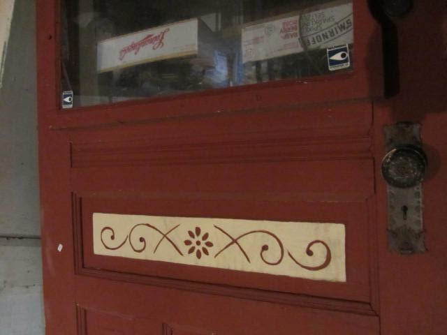 Antique Paneled Door