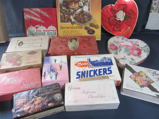 Vintage Candy Boxes