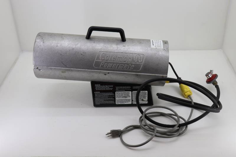 lot 8 image: Coleman Powermate 80,000btu LP Heater