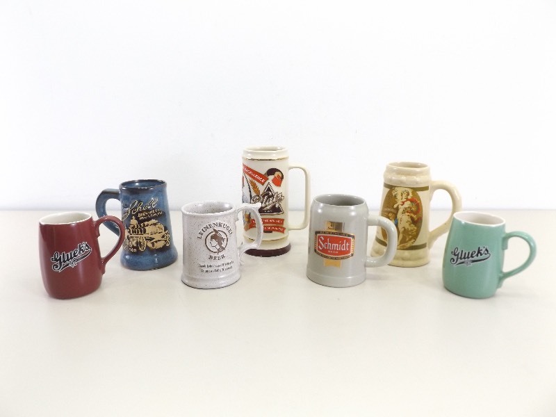 lot 173 image: Lot of Vintage Beer Steins etc.