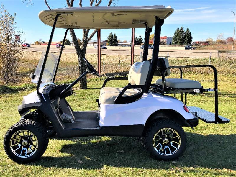 White Havoc Elite Four Passenger Offroad Golf Cart