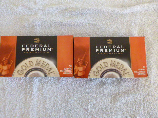 lot 45 image: 2 Boxes of Federal Premium Ammunition Rifle Cartridges