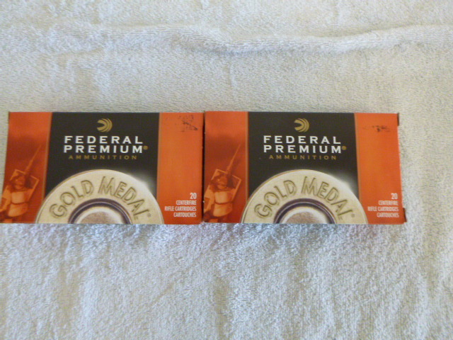 lot 47 image: 2 Boxes of Federal Premium Ammunition Rifle Cartridges