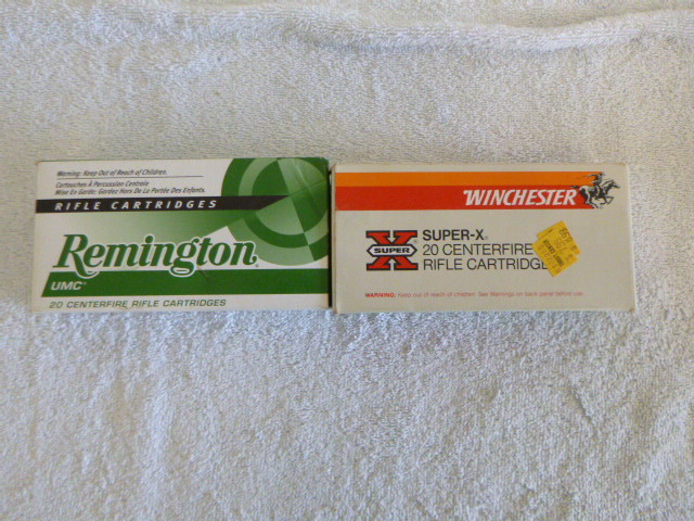 lot 49 image: Remington and Winchester Rifle Cartridges