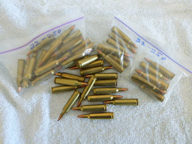 lot 70 image: Lot of 22-250 Cartridges