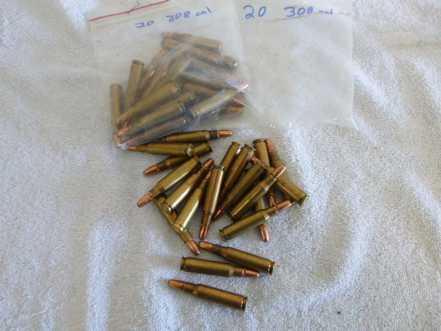 lot 72 image: Lot of 308 Cal. Shotshells