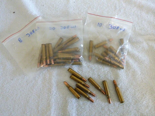 lot 73 image: Lot of 308 Cal. Shotshells