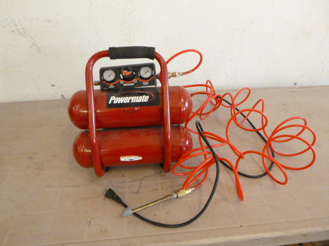 lot 92 image: Powermate Air Compressor
