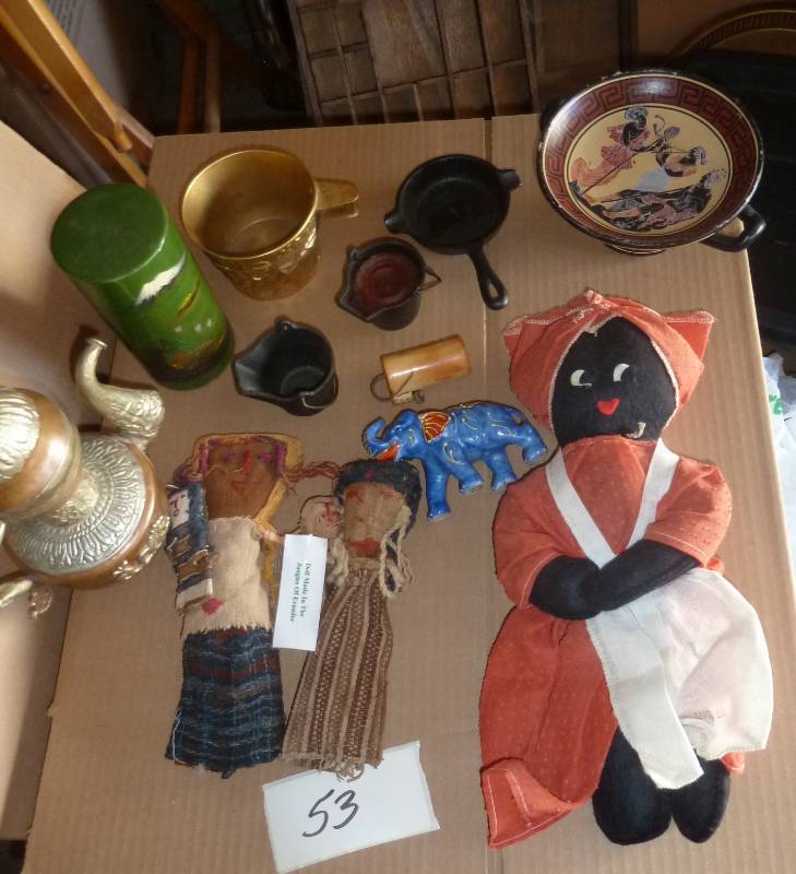 lot 53 image: Here is a unique group of items, ec...