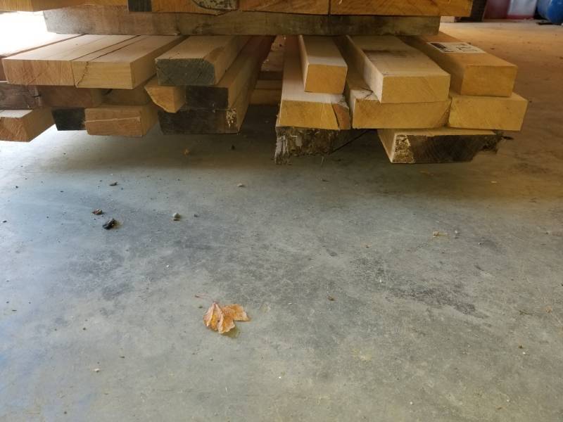 lot 178 image: Lot of (20) Red Oak Boards