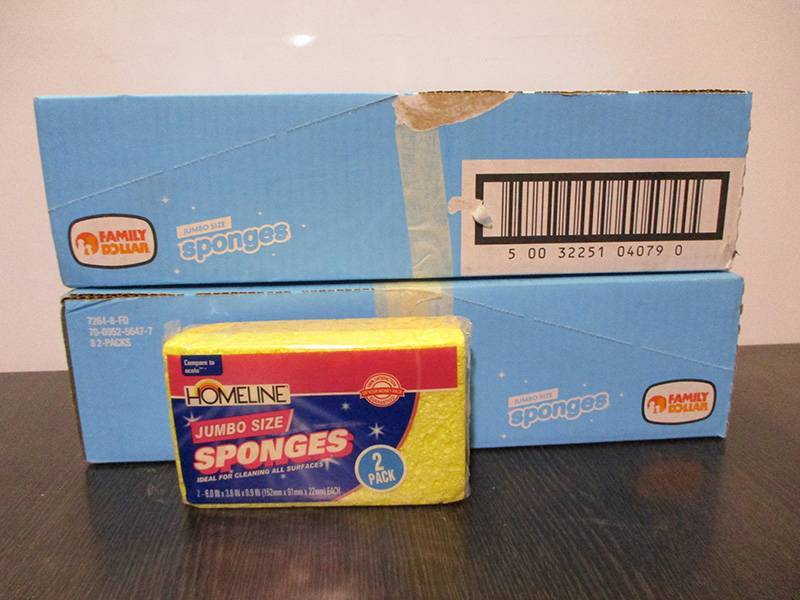Jumbo Sponges