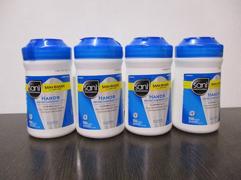 Hand Sanitizing Wipes