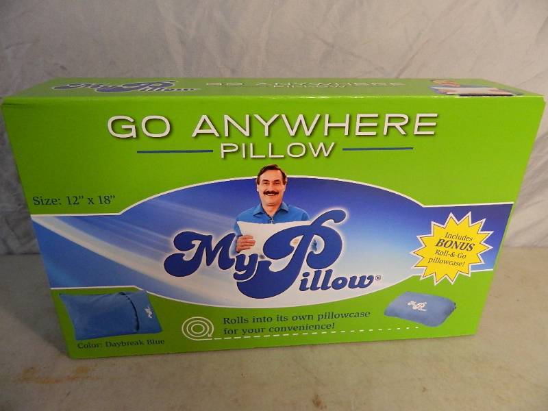 lot 19 image: New Go Anywhere My Pillow