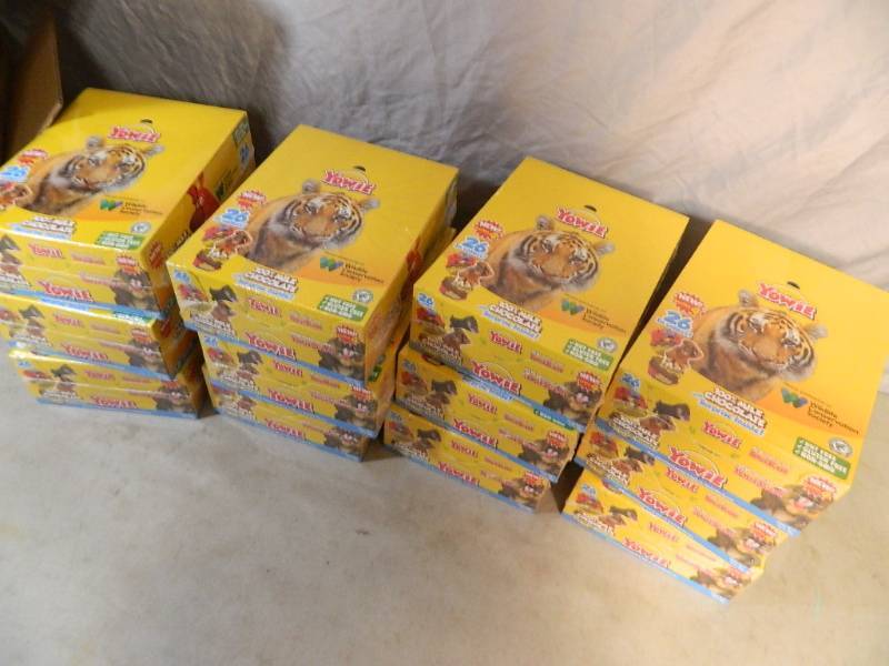 lot 69 image: 12 Cases of New Yowie Collectible Candy