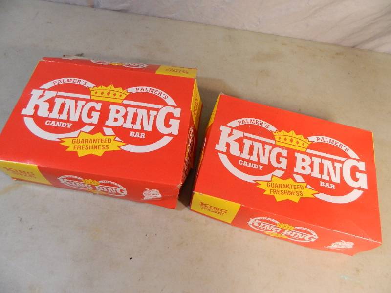 lot 70 image: New King Bing King Sized Candy Bars