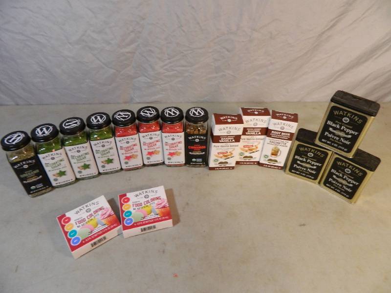 lot 75 image: Large Assortment of New Watkins Products