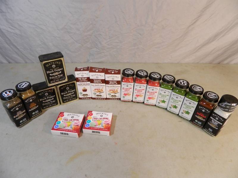 lot 76 image: Large Assortment of New Watkins Products