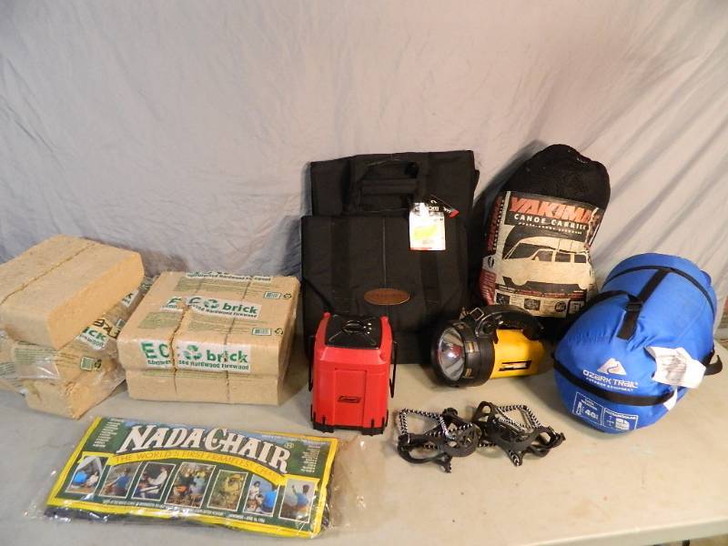 lot 87 image: New Bike Bags, Camping, and More.