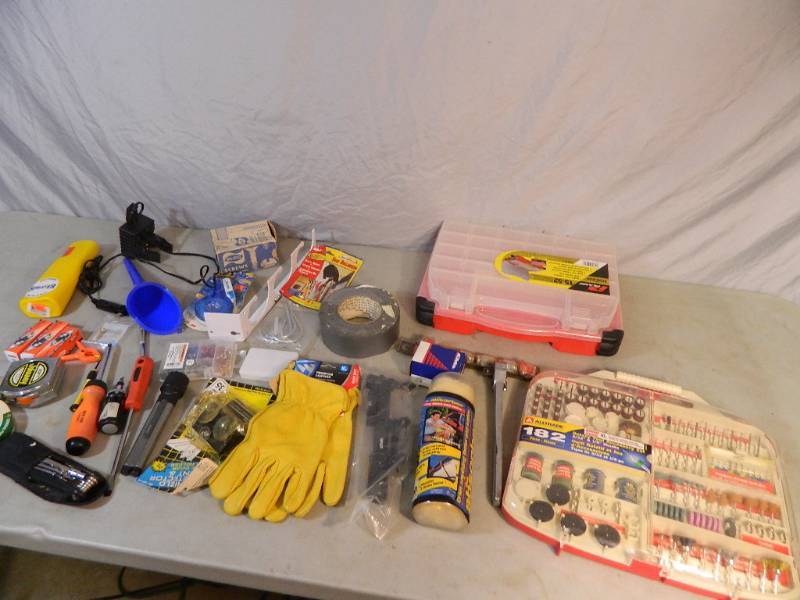 lot 94 image: Assorted Tools and Shop Supplies