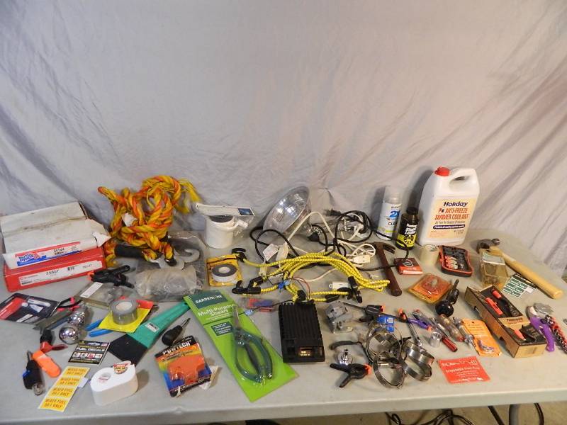 lot 95 image: Assorted Tools and Shop Supplies