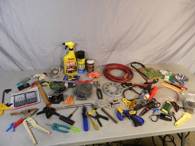 lot 98 image: Assorted Tools and Shop Supplies