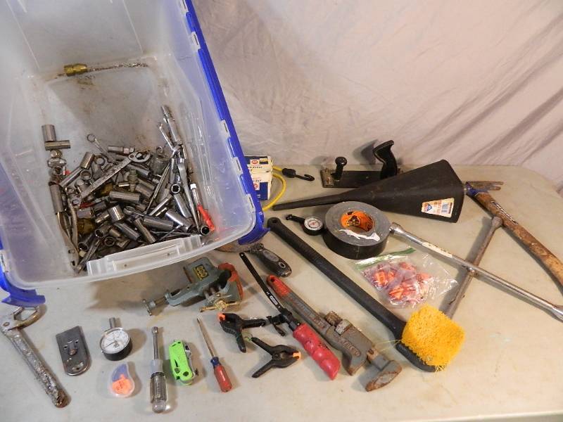 lot 107 image: Sockets, Hand Tools, and More