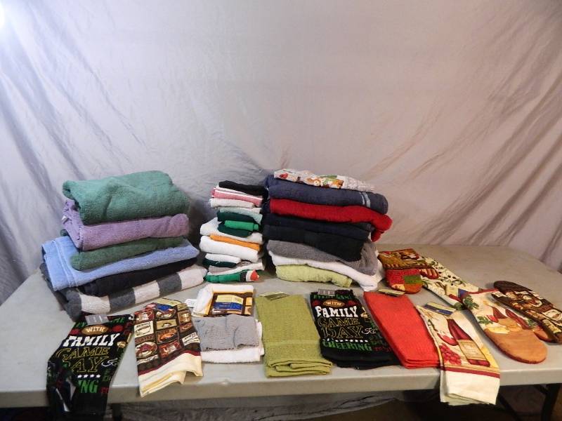 lot 125 image: 40 Towels and More
