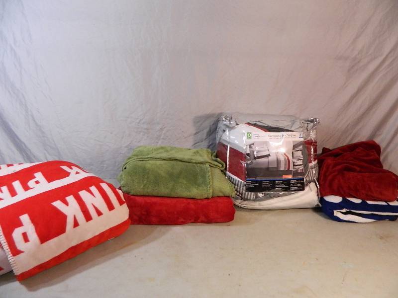 lot 132 image: Blankets, Bedding, and More