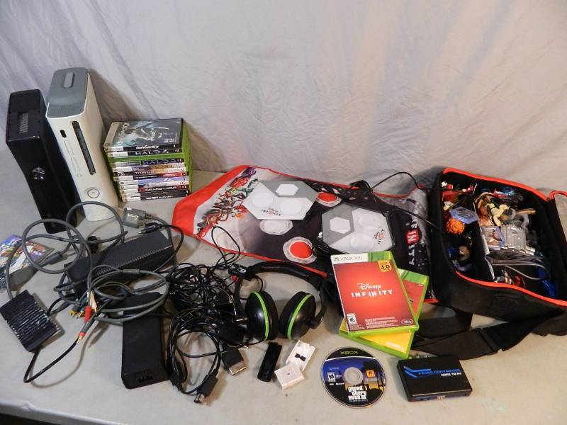 lot 143 image: Xbox 360, Skylanders, and More