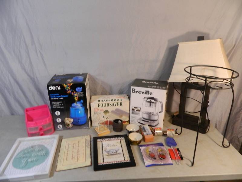 lot 156 image: Kitchen Items, Home Decor, More